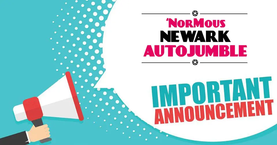 April’s Normous Newark cancelled following Government advice
