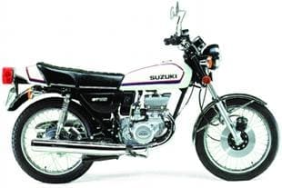 Suzuki GT185 classic motorcycle