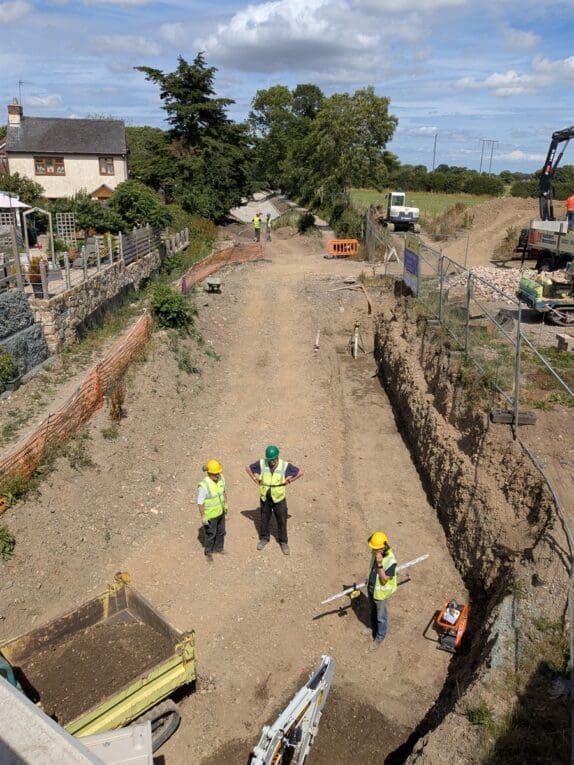 Schoolhouse Bridge wash wall takes shape as restoration work advances into Phase 3