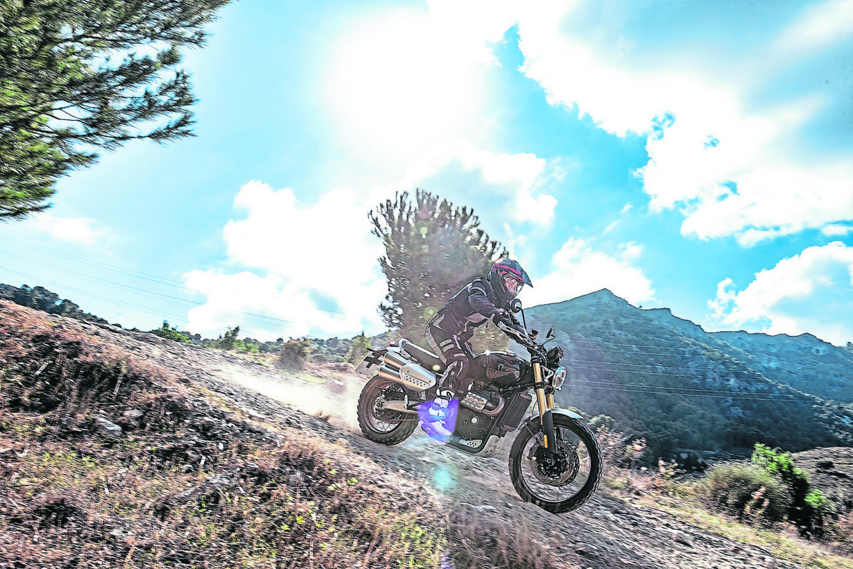 TRIUMPH SCRAMBLER XE