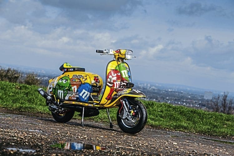 Scootering classics: Sweet like chocolate – M&M's 260cc Street