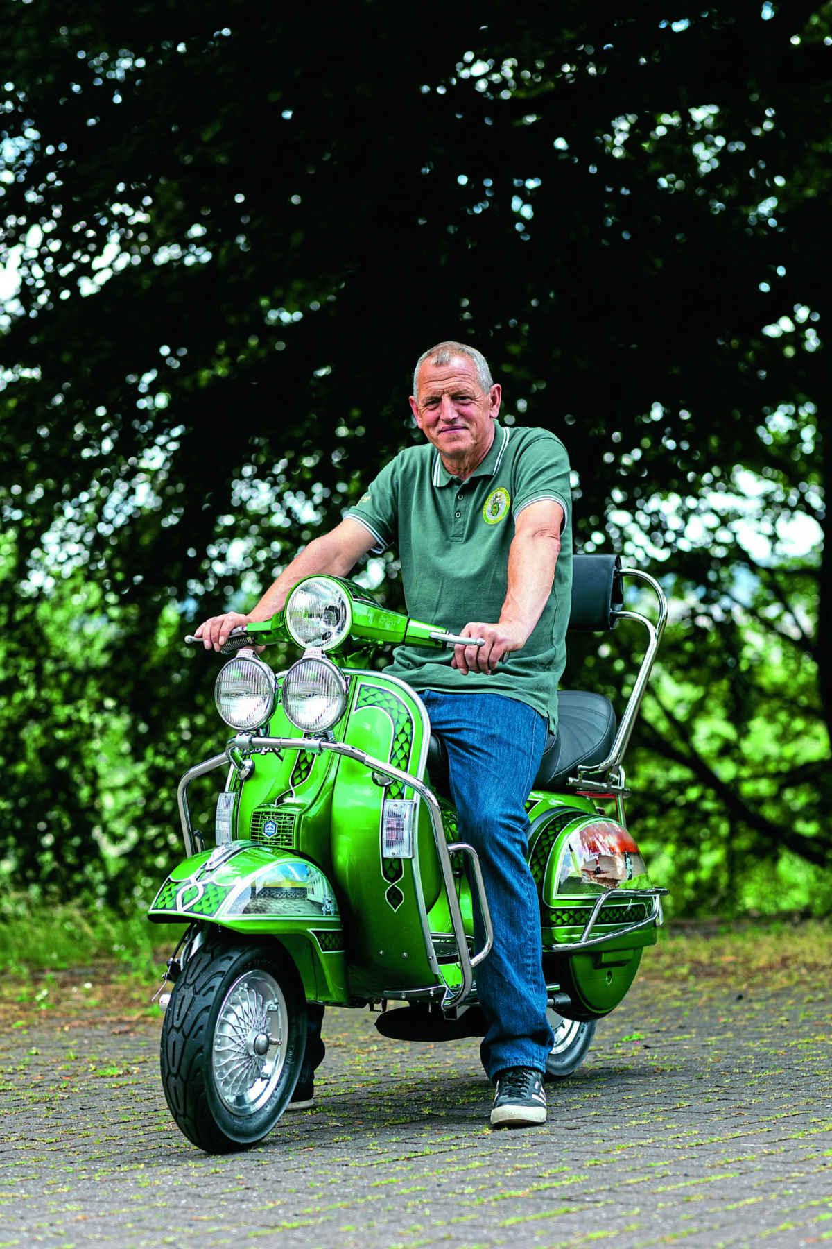Brighton Beach: A Full-Custom Vespa Inspired by Quadrophenia and