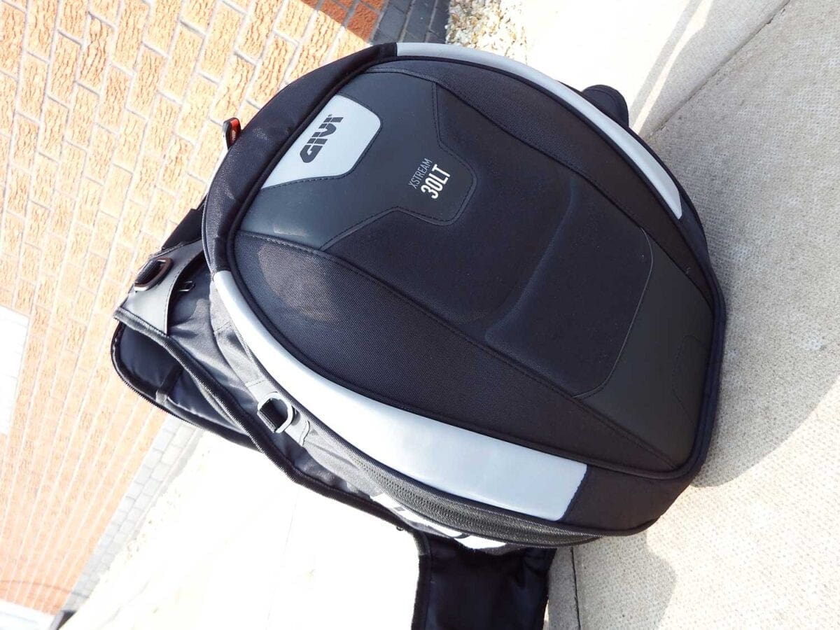 GIVI X-Stream XS317 motorcycle rucksack review | MoreBikes