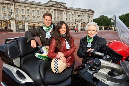 ‘The Duke and Duchess of Cambridge’ and ‘The Queen’ are enjoying the benefits of Ride to Work Week Photo credit: Carole Nash