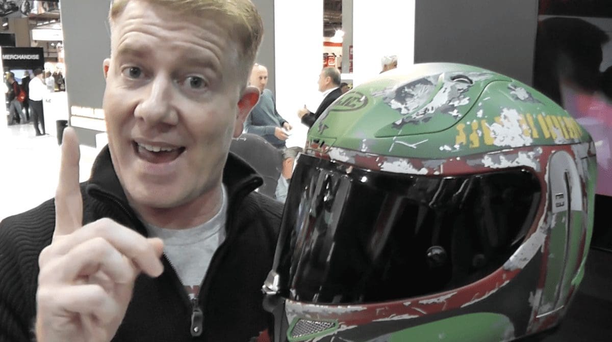 Video: Motorcycle Live! A 2017 thing to see: HJC's Star Wars
