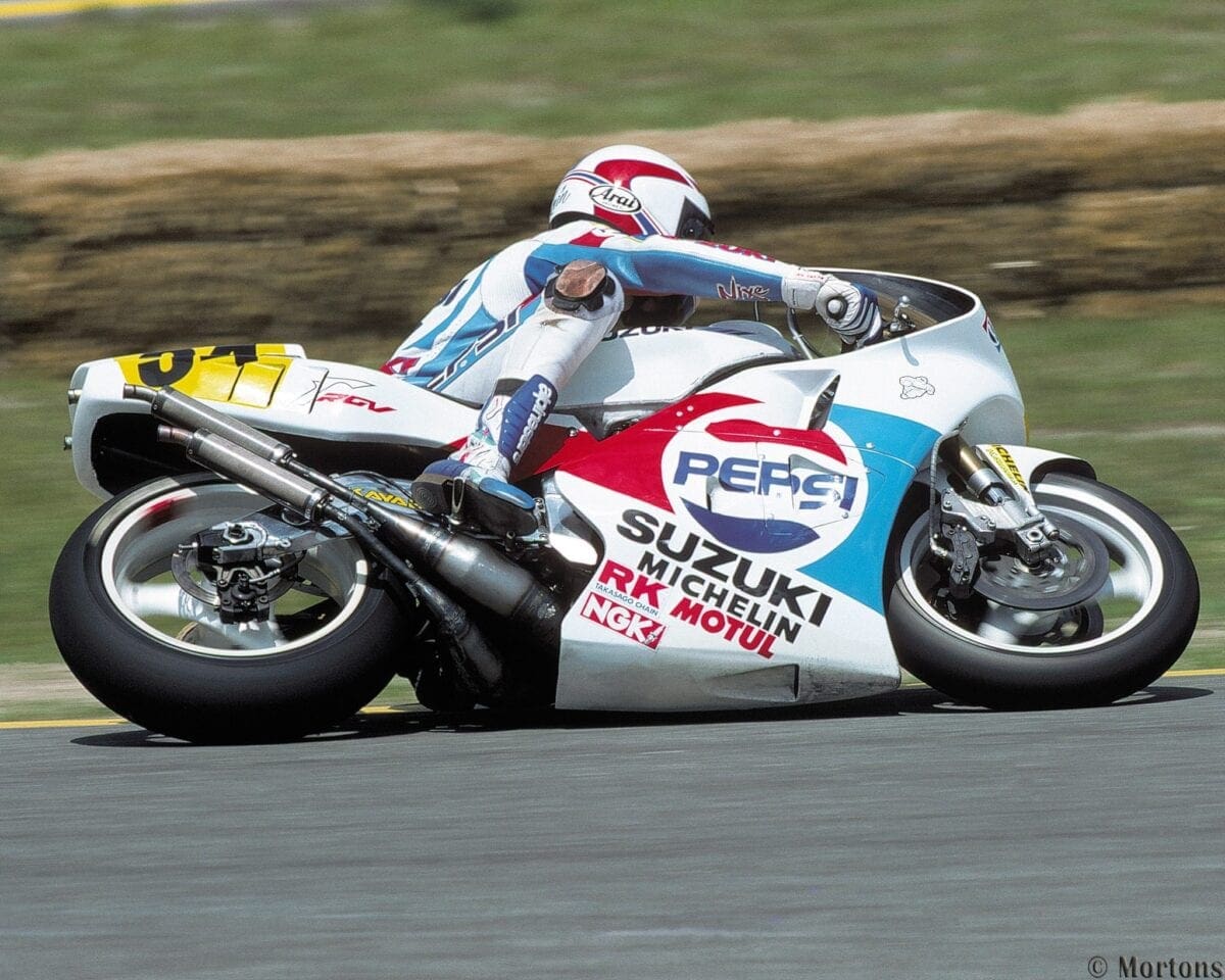 Get your hands on a front fairing from Kevin Schwantz's 1988 Pepsi