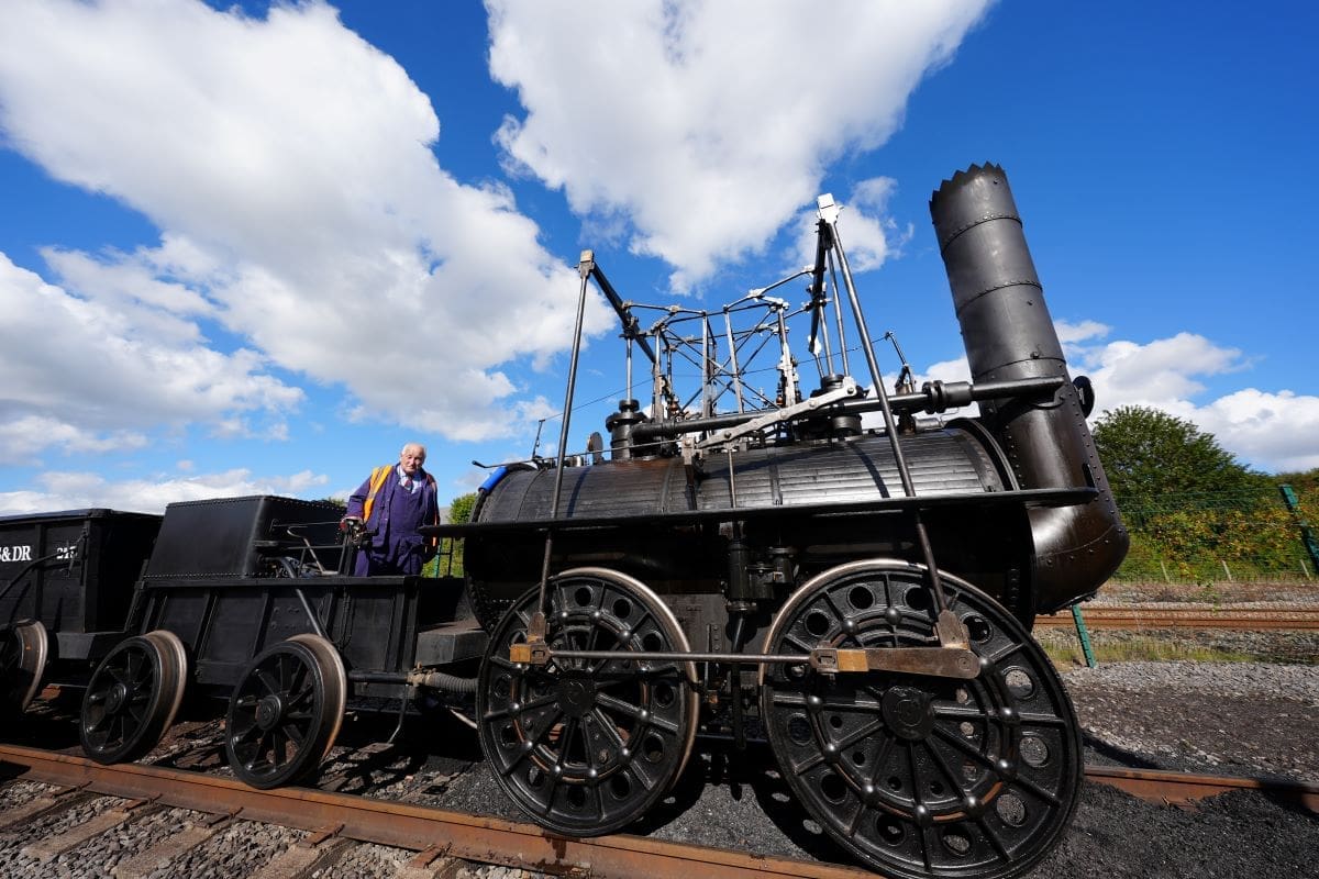 村木順子/LOCOMOTION Locomotion No.1 replica to run on Stockton & Darlington Railway