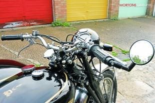 Vincent Comet and LE sidecar